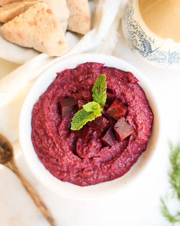 Beet Black Bean Dip