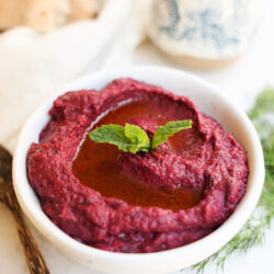 Beet Black Bean Dip