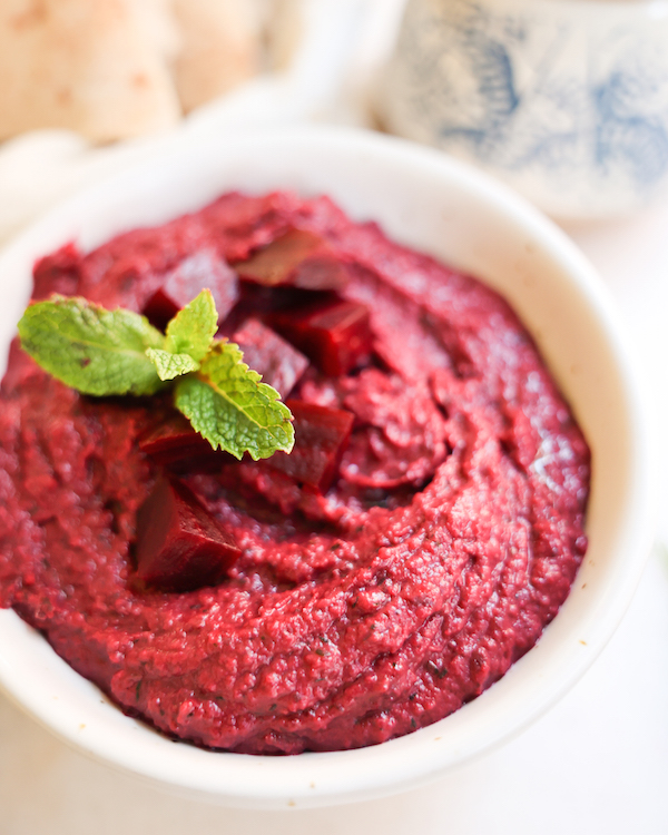 Beet Black Bean Dip