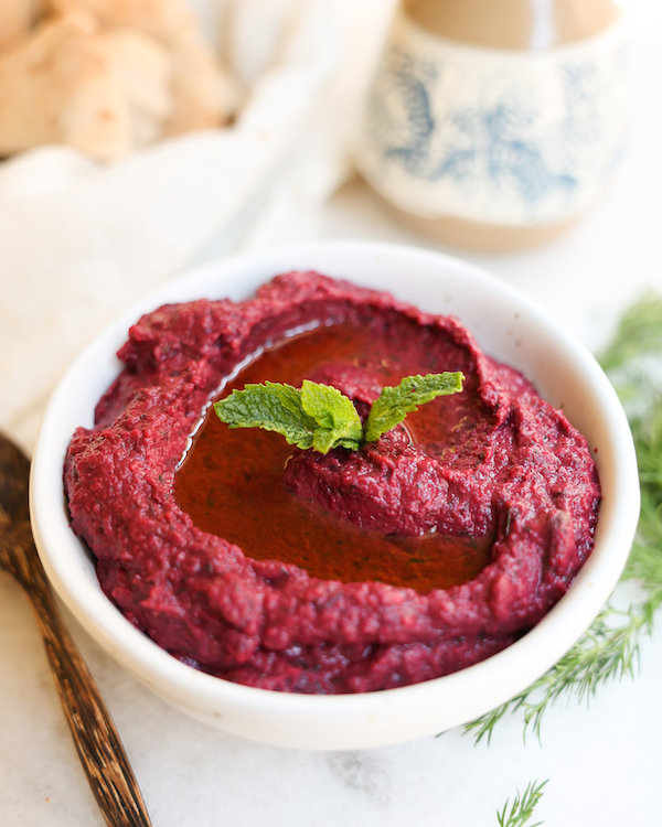 Beet Black Bean Dip