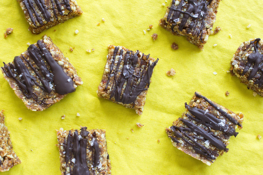 Vegan Fig Walnut Squares