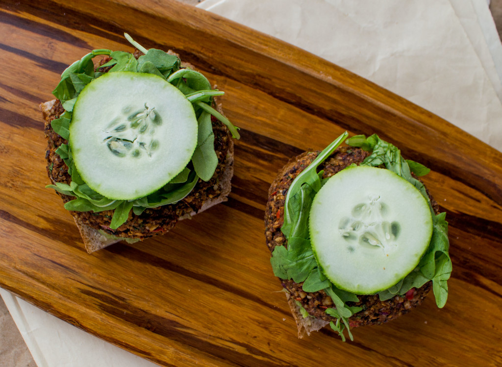 Vegan Black Bean Burgers 