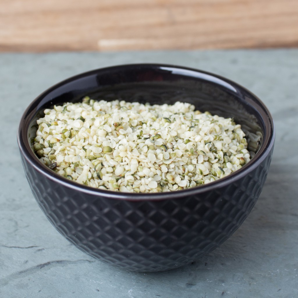 Hemp Seeds in a bowl