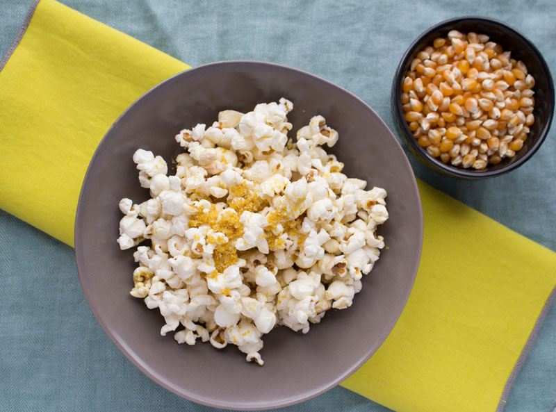 Perfect Stovetop Popcorn {VIDEO} - by Sweet Potato Soul