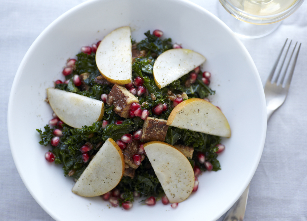 Massaged Kale Tempeh Salad