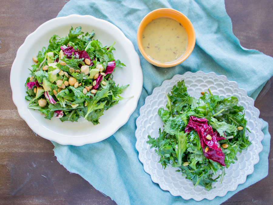 Herbes De Provence Salad & Salad Dressing