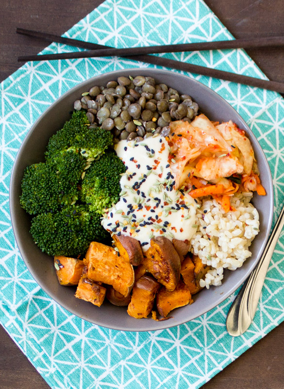 Sweet Potato Buddha Bowl 