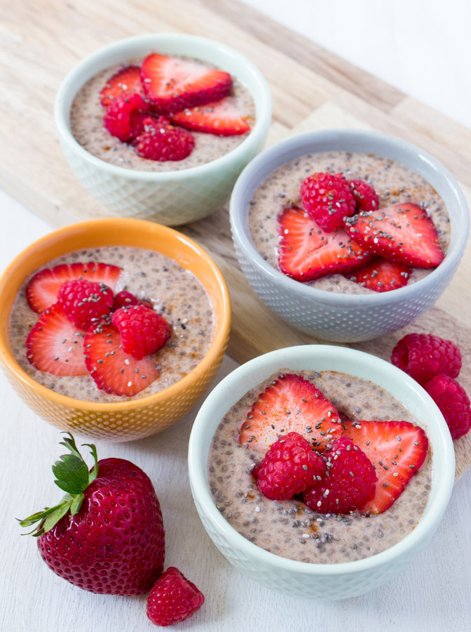 Very Berry Chia Pudding