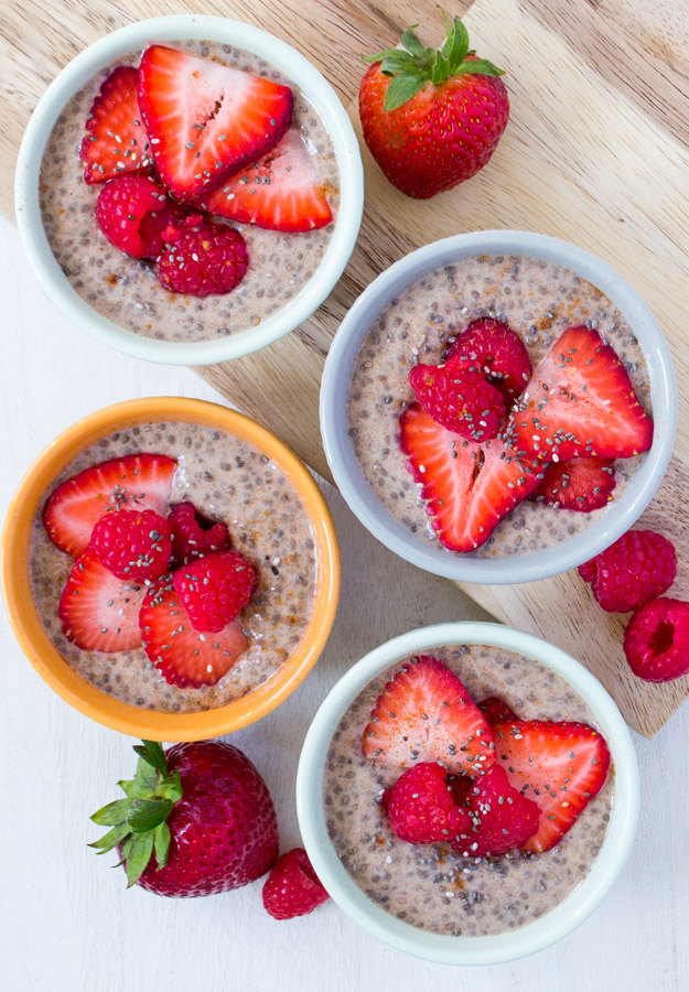 Very Berry Chia Pudding