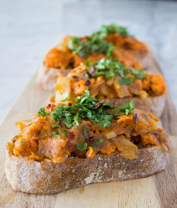 Sweet Potato Crostini | Sweet Potato Soul