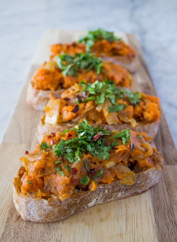 Sweet Potato Crostini | Sweet Potato Soul