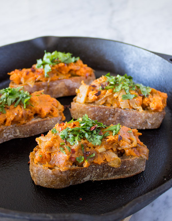 Sweet Potato Crostini | Sweet Potato Soul