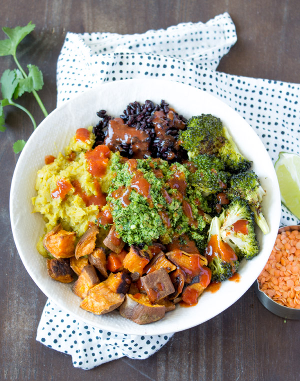 Sweet Potato Lentil Buddha Bowl | www.sweetpotatosoul.com