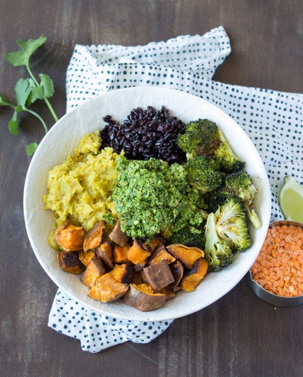 Sweet Potato Lentil Bowl | www.sweetpotatosoul.com