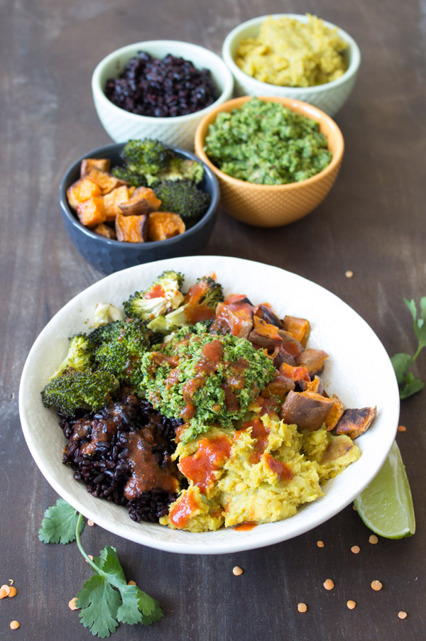 Sweet Potato Lentil Bowl | www.sweetpotatosoul.com