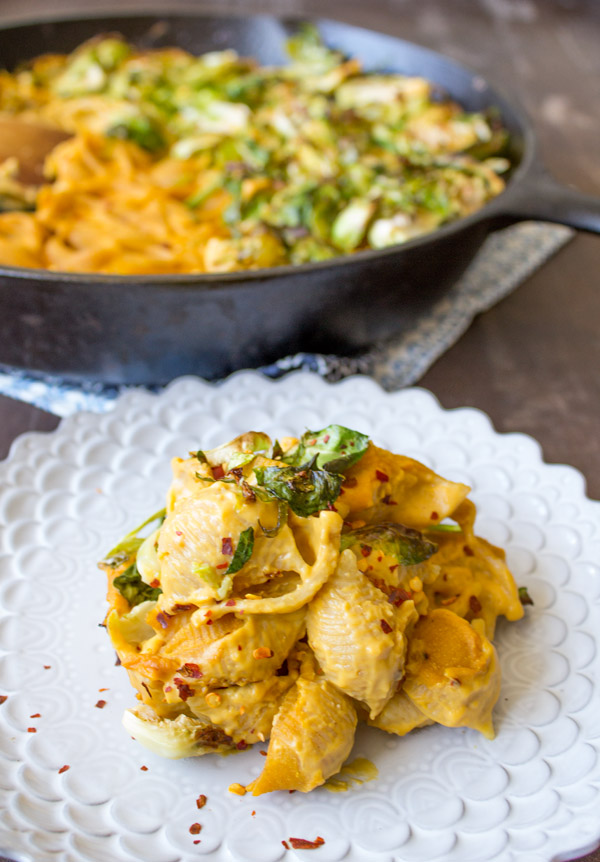 easy vegan mac and cheese with sweet potato