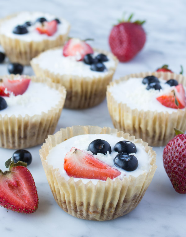 Raw No-bake Coconut Cupcakes | www.sweetpotatosoul.com