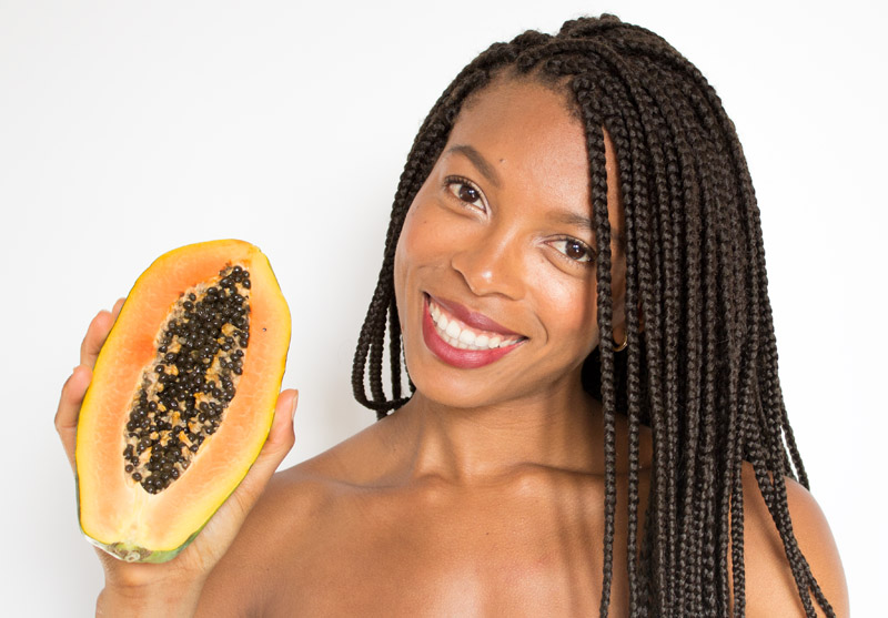 Jenné Claiborne face mask | www.sweetpotatosoul.com