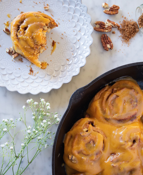 vegan sweet potato cinnamon rolls | sweetpotatosoul.com