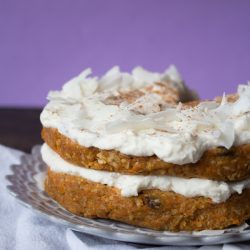 Raw Coconut Carrot Cake with Harmless Harvest {VIDEO}