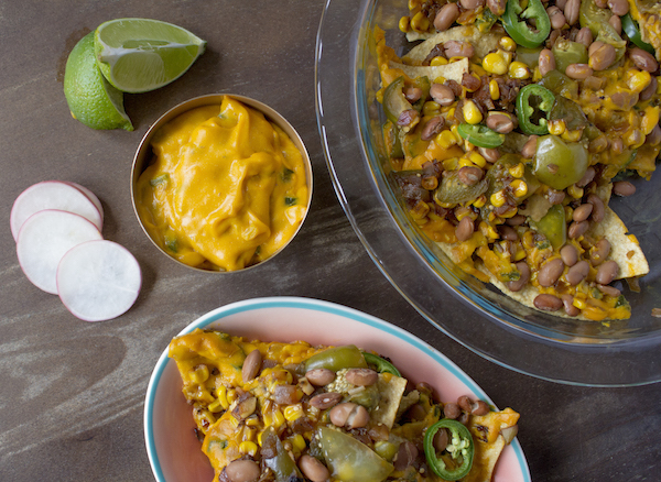 Loaded Vegan Nachos | www.sweetpotatosoul.com