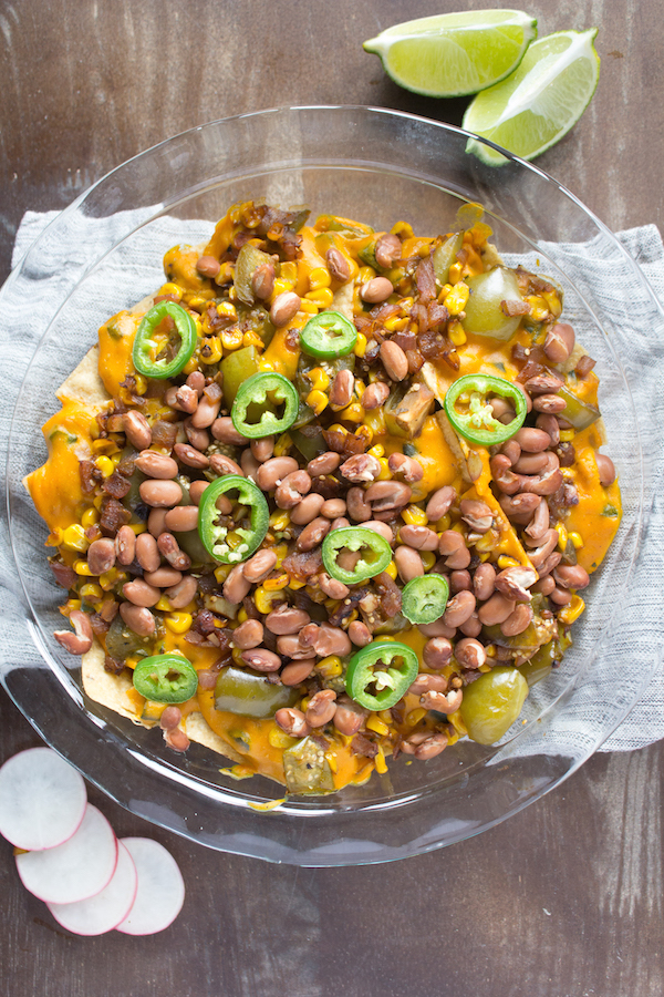 Loaded Vegan Nachos | www.sweetpotatosoul.com