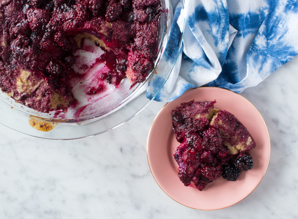 Blackberry Cobbler | www.sweetpotatosoul.com