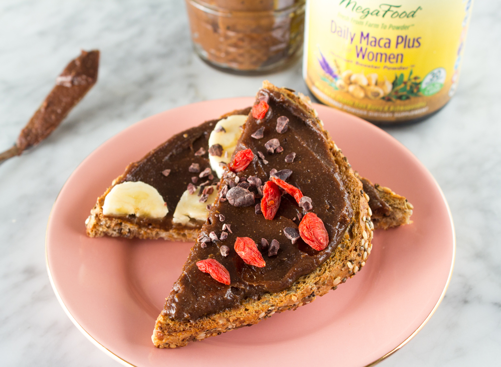 Vegan Maca Nutella | www.sweetpotatosoul.com