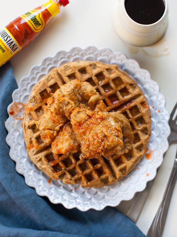 Vegan Chicken and Waffles | www.sweetpotatosoul.com