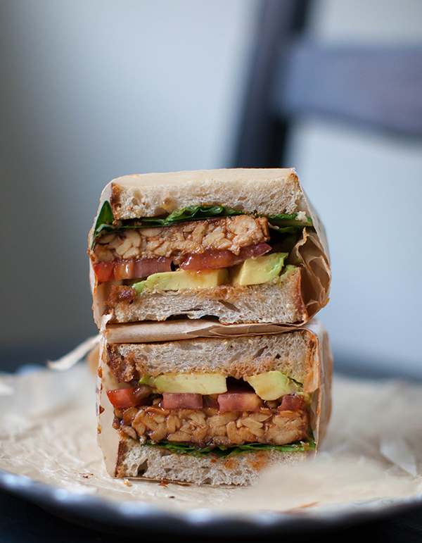 Vegan BBQ Tempeh Sandwich | sweetpotatosoul.com