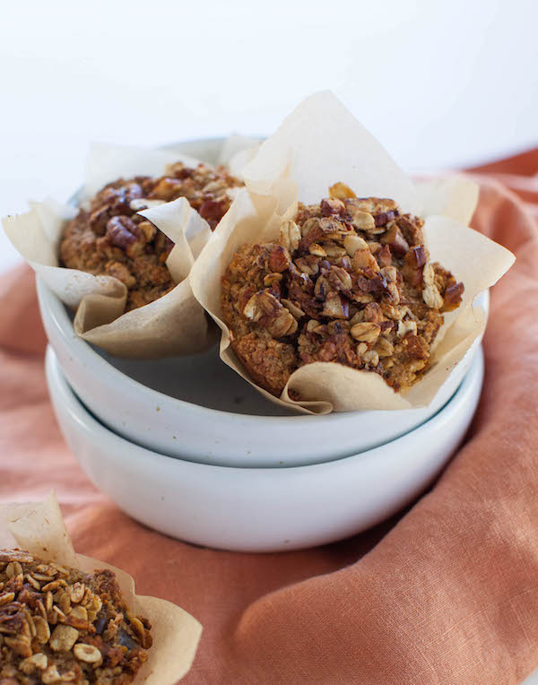 Oat Bran Sweet Potato Muffins | sweetpotatosoul.com