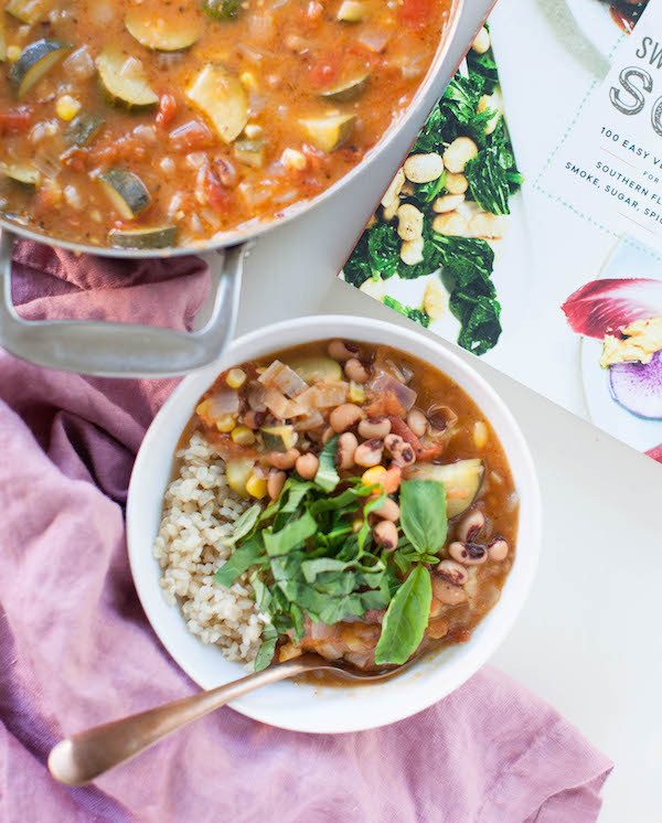 Black-eyed pea gumbo | @sweetpotatosoul