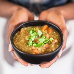 Lentil Carrot Soup 5 Ingredient Vegan Recipes | @sweetpotatosoul