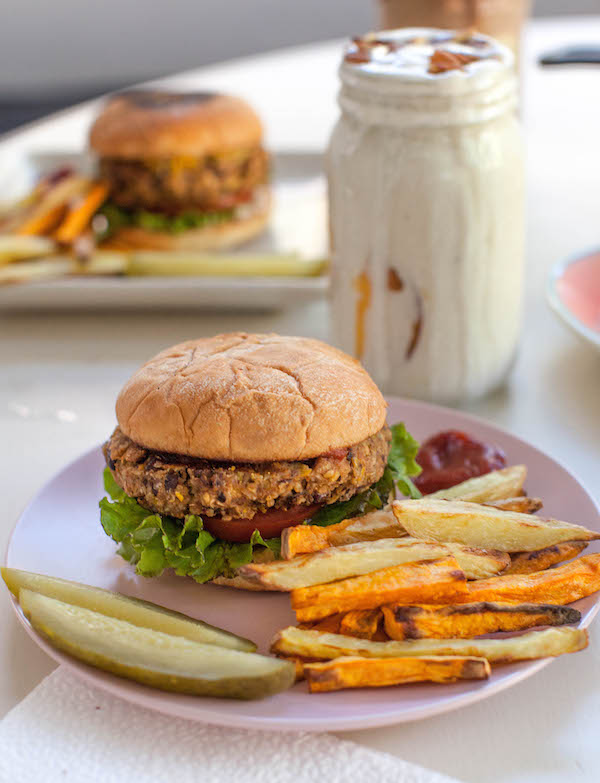 Vegan Milkshakes Burgers Fries | @sweetpotatosoul