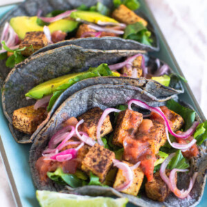 How to cook tofu Crispy Tofu Tacos