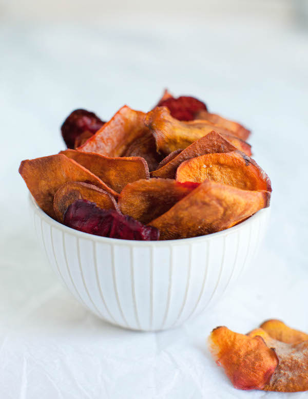 Sweet Potato Beet Chips Vegan Lunch Ideas
