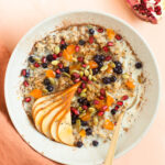overhead of freekeh porridge