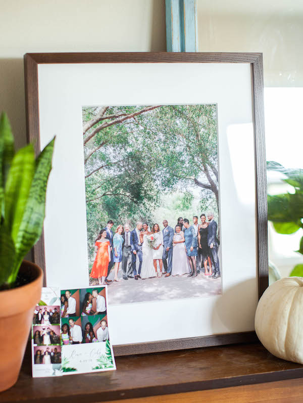 Artifact Uprising Framed Wedding Photo