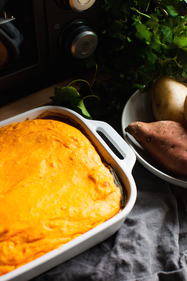 Easy Shepherd's Pie with Sweet Potatoes - The Roasted Root