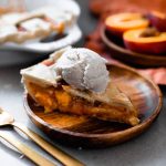 Perfect Vegan Peach Pie