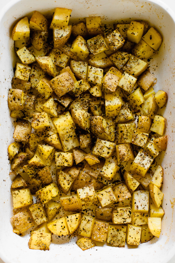 roasted beet and potato salad | @sweetpotatosoul