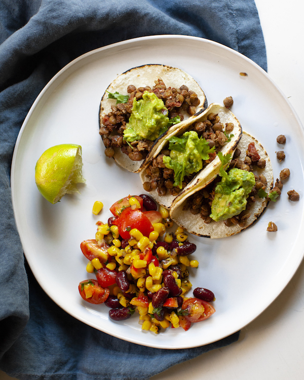 Lentil Tacos Vegan Meal Plan for Busy People