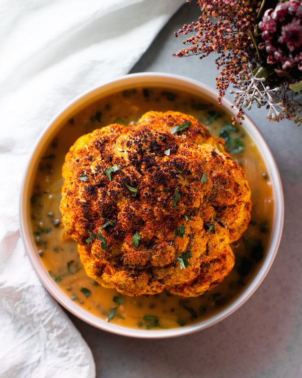 instant pot whole cauliflower