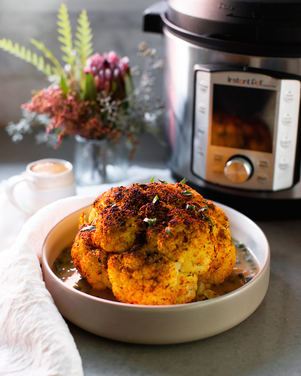 Head of cauliflower instant pot hot sale