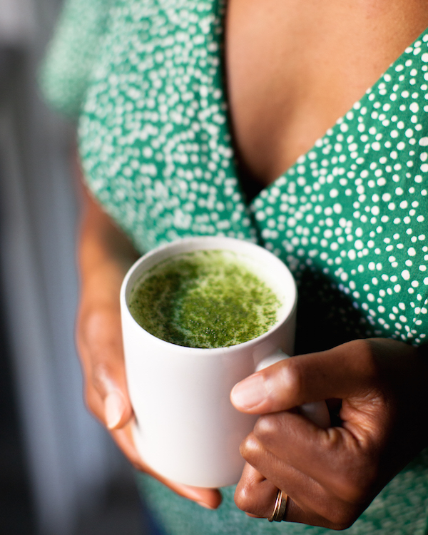 Vegan Matcha Latte - no milk frother needed!