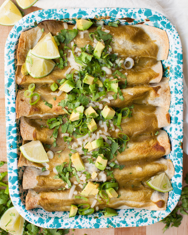 18+ Plant Based Enchiladas