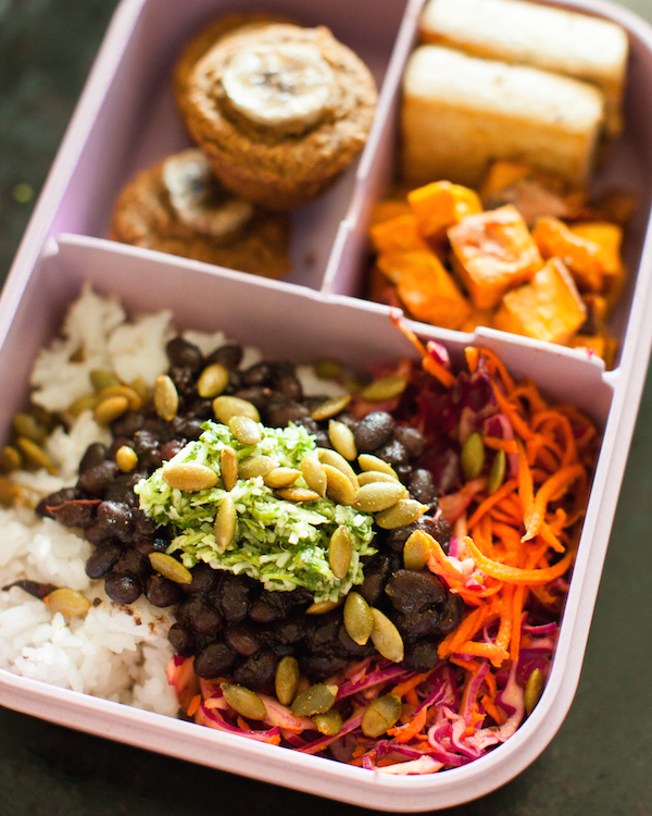 No Cook Vegan Bento Snack Box recipe - Sweet Peas and Saffron