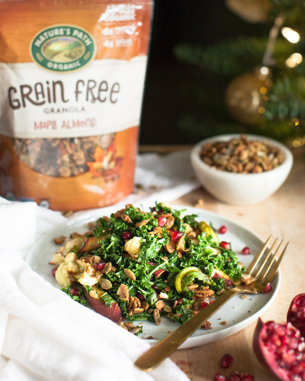 Winter Kale Salad 4 » Healthy Vegetarian Recipes