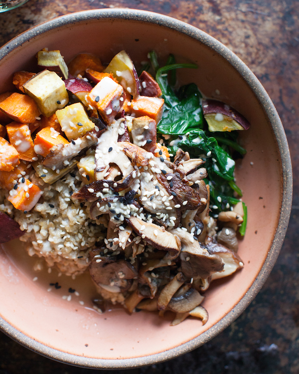 Savory Steel Cut Oats Bowl