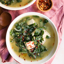 Collard Miso Soup